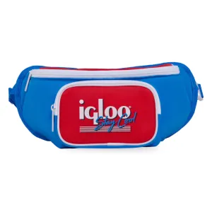 00063079-Igloo - Retro Fanny Pack Cooler Bag  - Coral Red