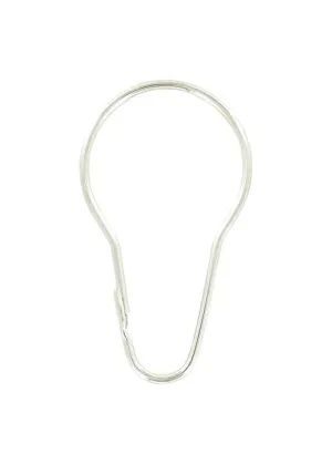 2 1/2" Shiny Nickel, Golf Towel Ring, Steel, #C-1673-NP