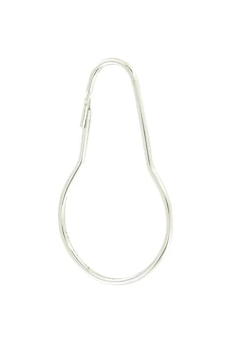 2 1/2" Shiny Nickel, Golf Towel Ring, Steel, #C-1673-NP