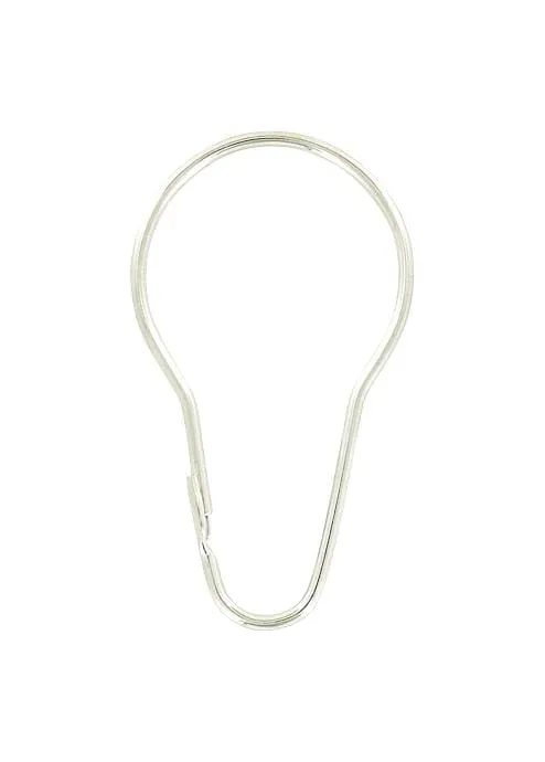 2 1/2" Shiny Nickel, Golf Towel Ring, Steel, #C-1673-NP
