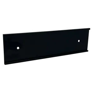 2X10 Black Metal Wall Holder
