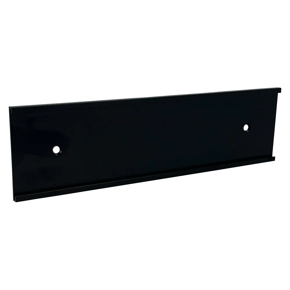 2X10 Black Metal Wall Holder