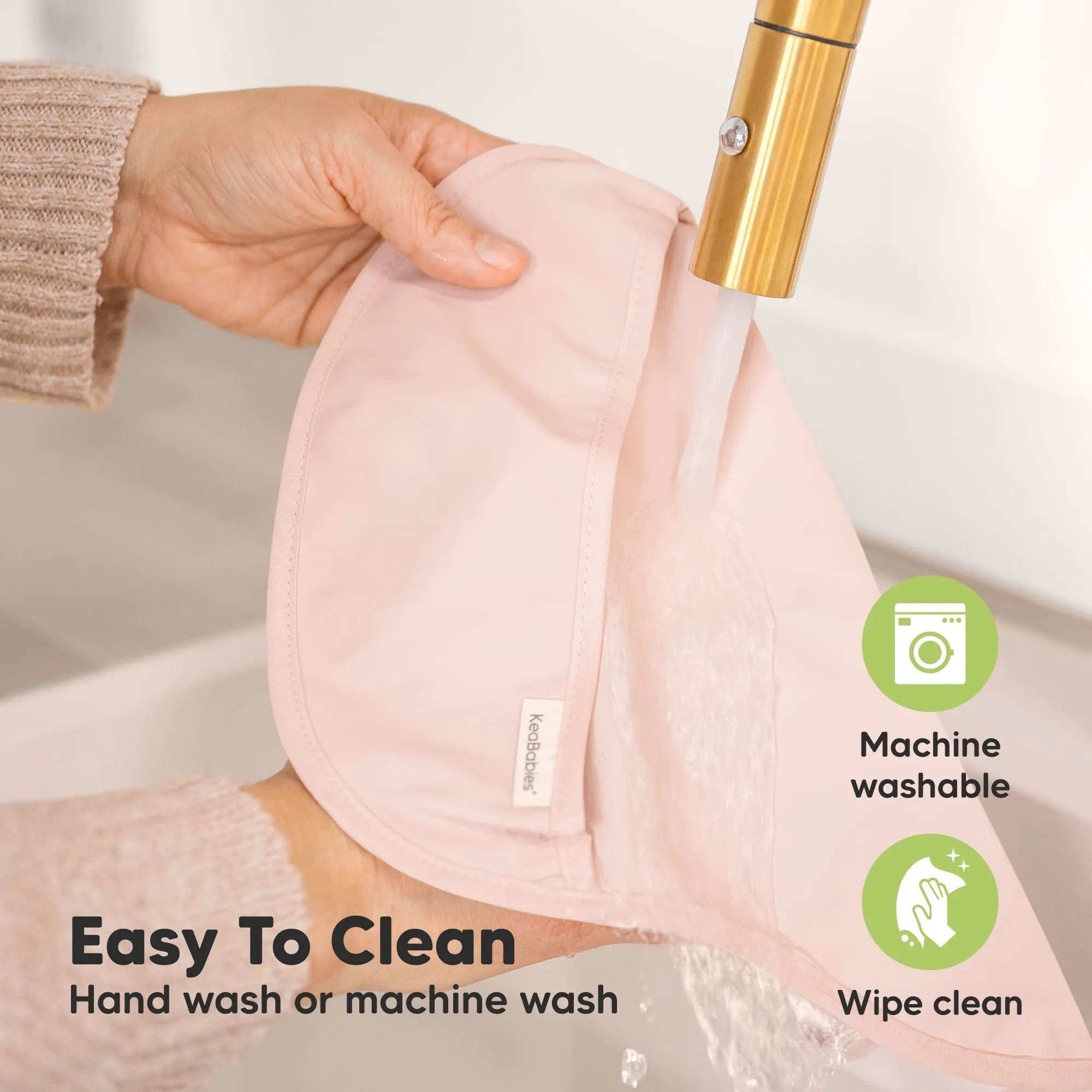 3-Pack Presto Waterproof Bibs (Bloom)