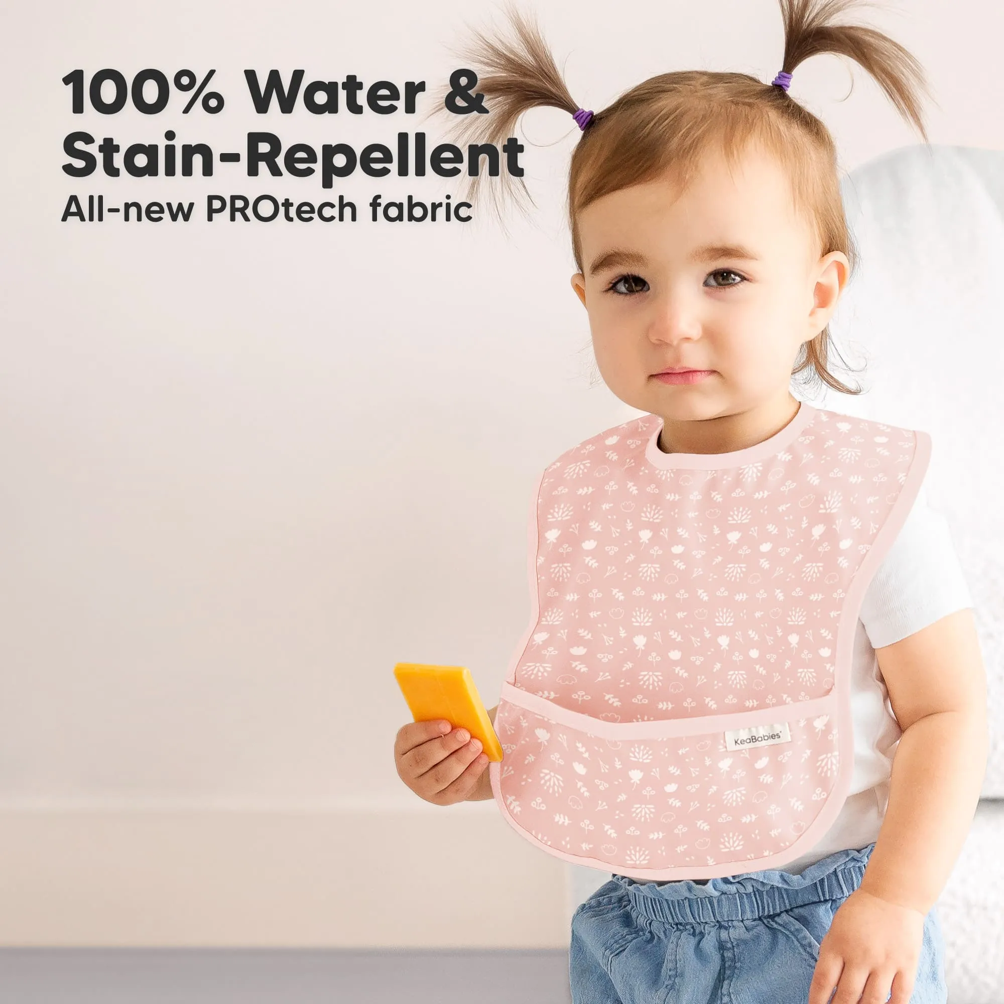 3-Pack Presto Waterproof Bibs (Fleur)