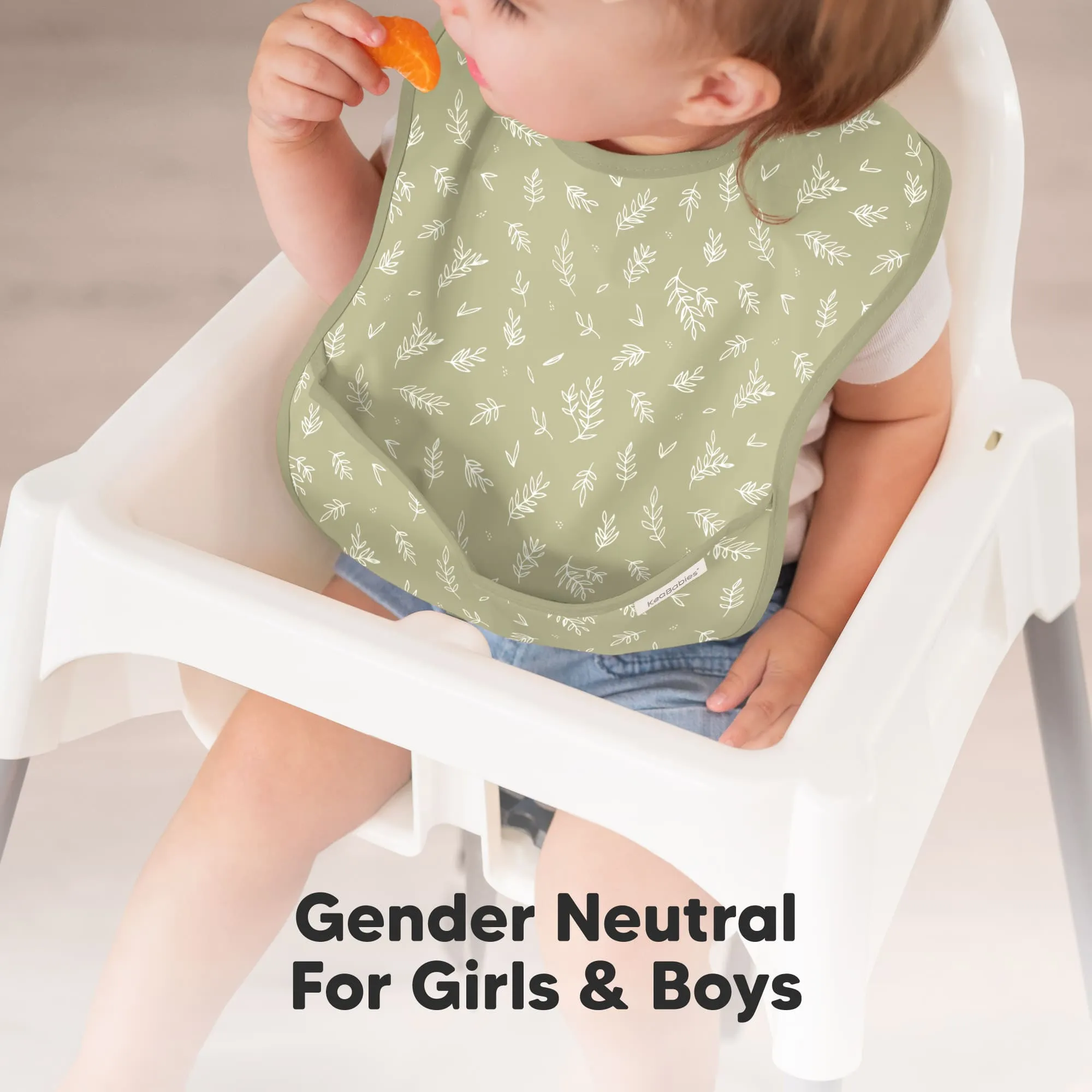 3-Pack Presto Waterproof Bibs (Fleur)