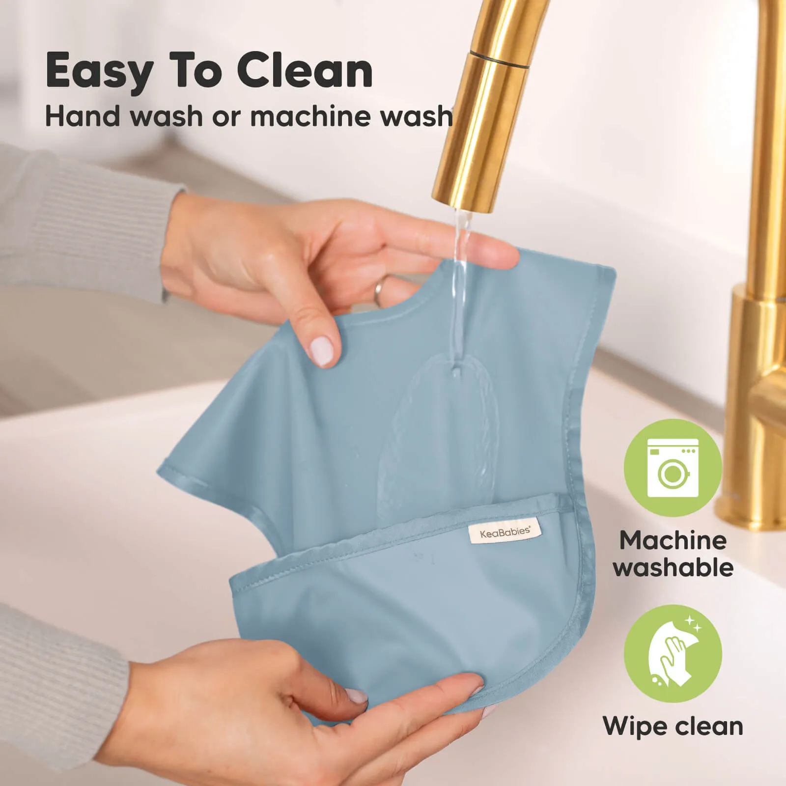 3-Pack Presto Waterproof Bibs (Ocean)