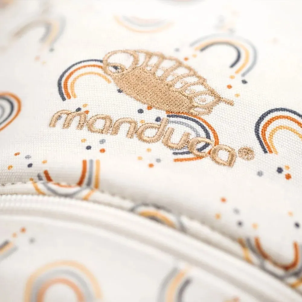 [3 Years Local Warranty] Manduca XT Organic Cotton Baby & Toddler Carrier Limited Edition Rainbow Day
