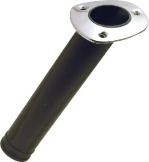 30 Degree Plastic Rod Holder With Stainless Steel Flange