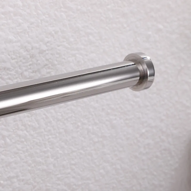 304 Stainless Steel Simple round Toilet Tissue Holder Bathroom Pendant Storage Toilet Paper Holder
