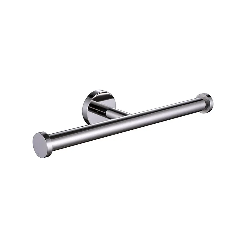 304 Stainless Steel Simple round Toilet Tissue Holder Bathroom Pendant Storage Toilet Paper Holder
