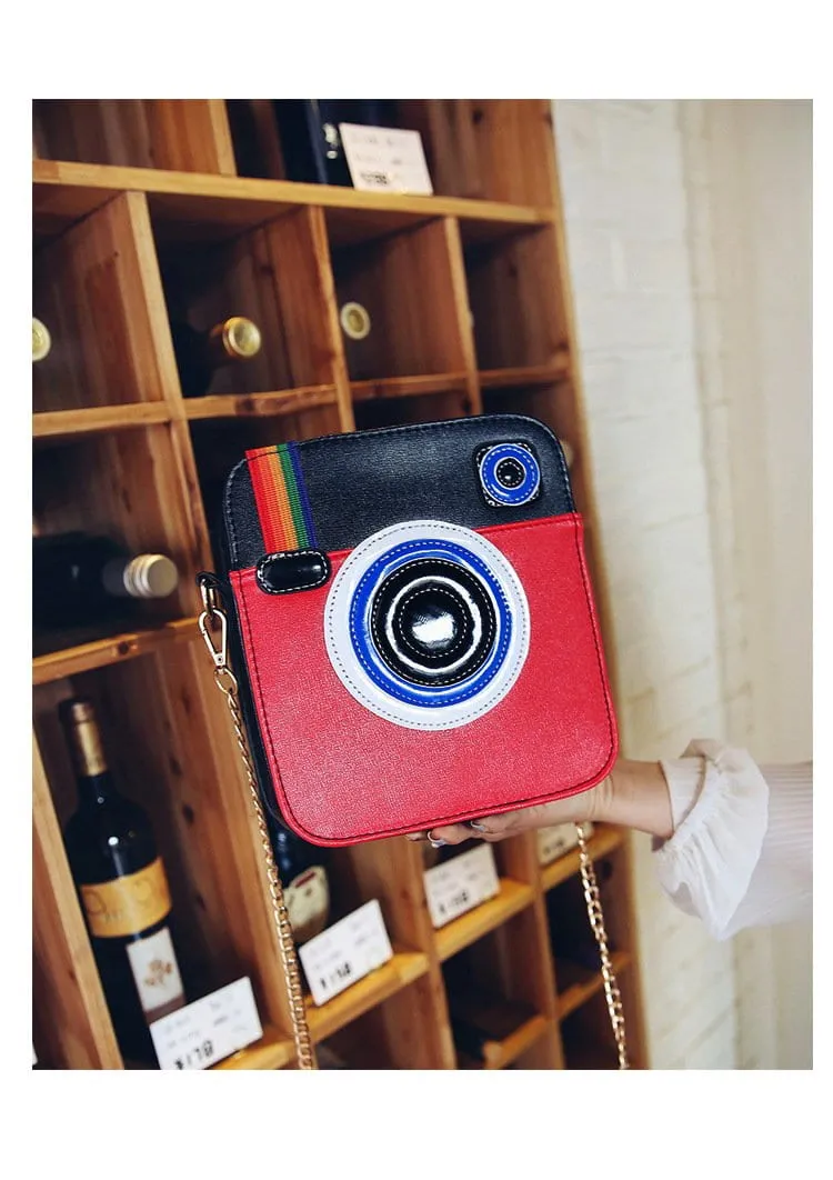 3D camera design chain handbag