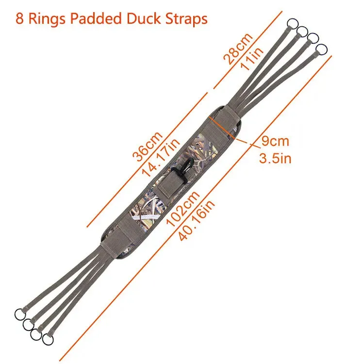 8/12 Duck Hunting Carrier Straps Braided Paracord
