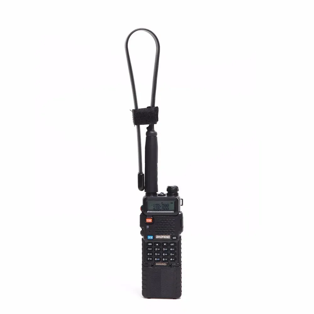 Abbree Walkie Talkie CS Tactical Foldable Antenna SMA-Female VHF UHF Dual Band For Baofeng UV-5R BF-888S UV-13 PRO UV-17