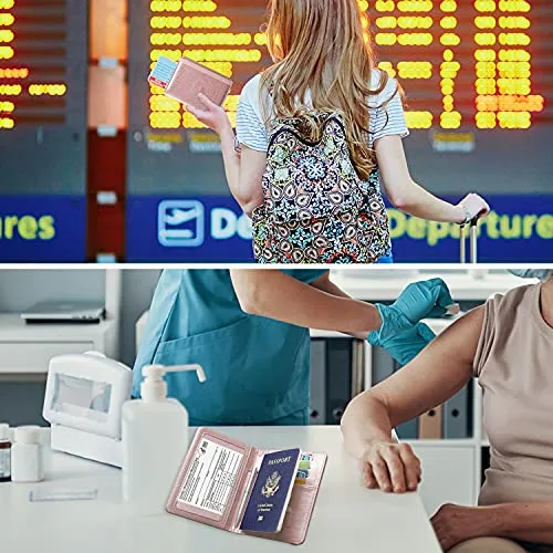 AC dream Passport and Vaccine Card Holder Combo
