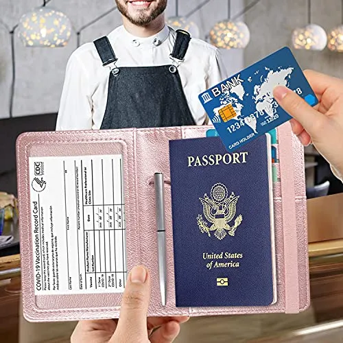 AC dream Passport and Vaccine Card Holder Combo