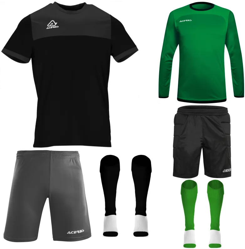 ACERBIS HARPASTON KIT BUNDLE BLACK ANTHRACITE