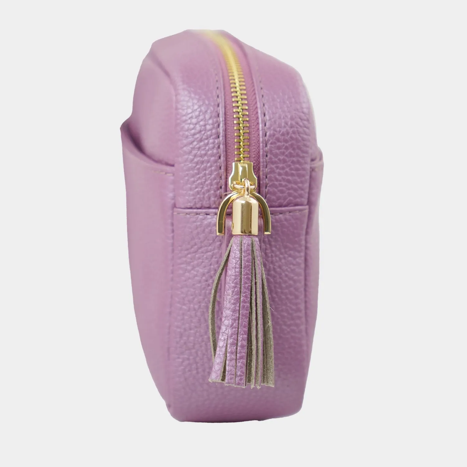ALESSIA Camera Bag with Chain purple heather