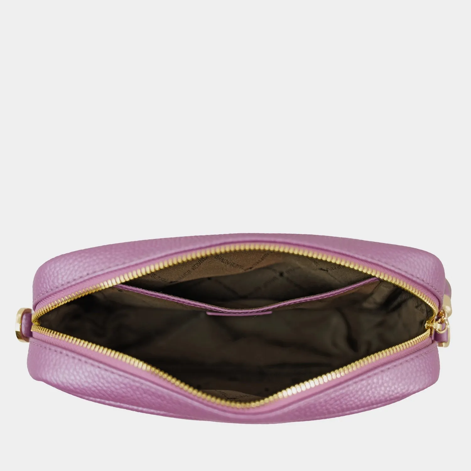 ALESSIA Camera Bag with Chain purple heather