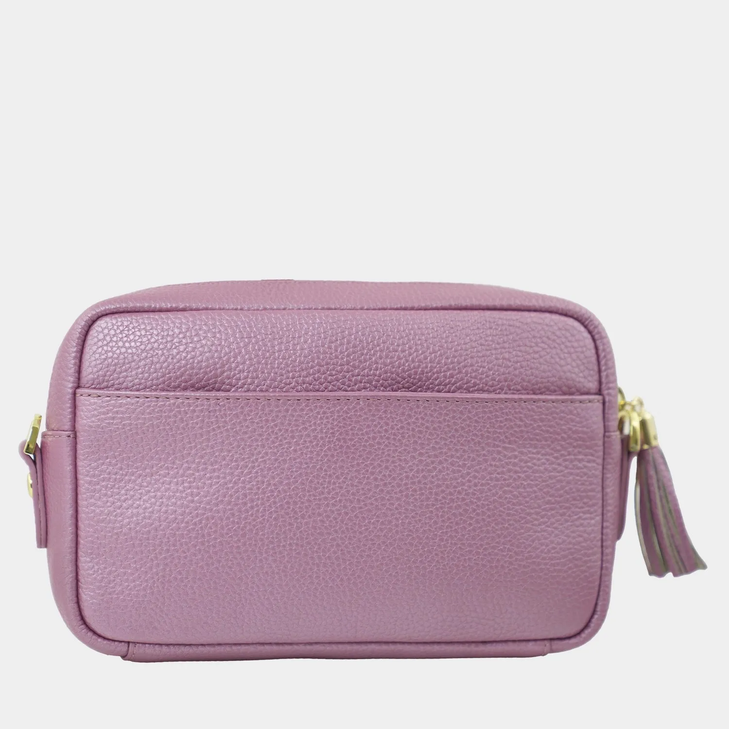 ALESSIA Camera Bag with Chain purple heather