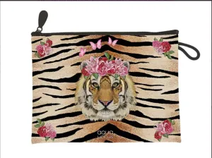 Aqua-licious - Tiger Clutch Pouch
