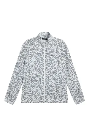Ash Light Packable Jkt Print / White Outline Bridge Swirl