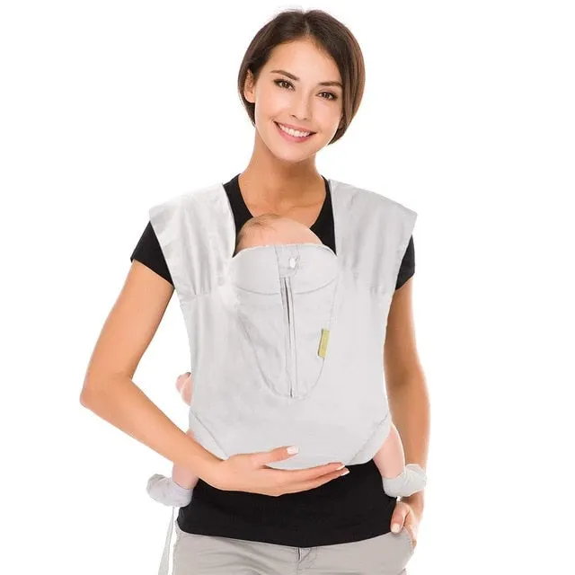 Baby Carrier Natural Cotton Ergonomic Baby Carrier Backpack Carrier Kangaroo Baby Sling Easy Wearing  Newborn Infant Toddler