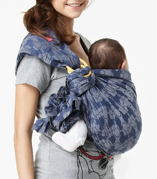 Baby Ring Sling - Mickey Kaleidoscopes Blue