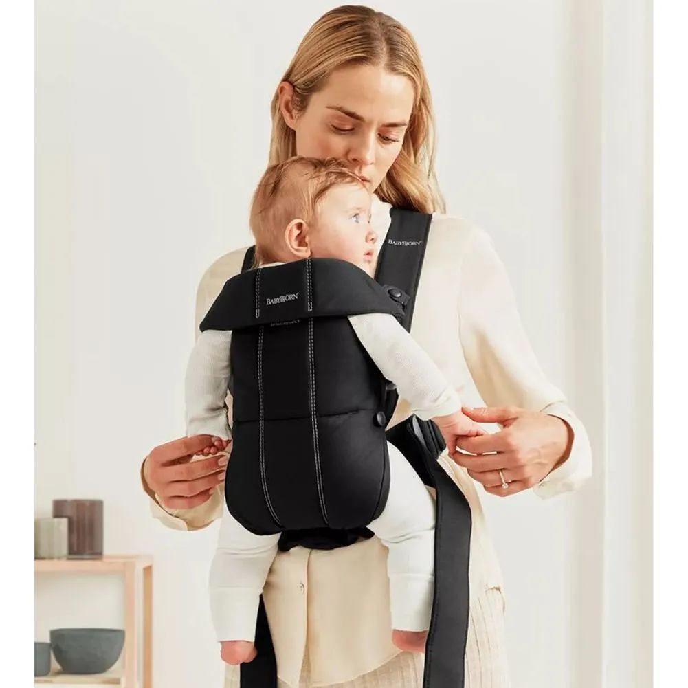 BabyBjorn Baby Carrier Mini in Woven Fabric