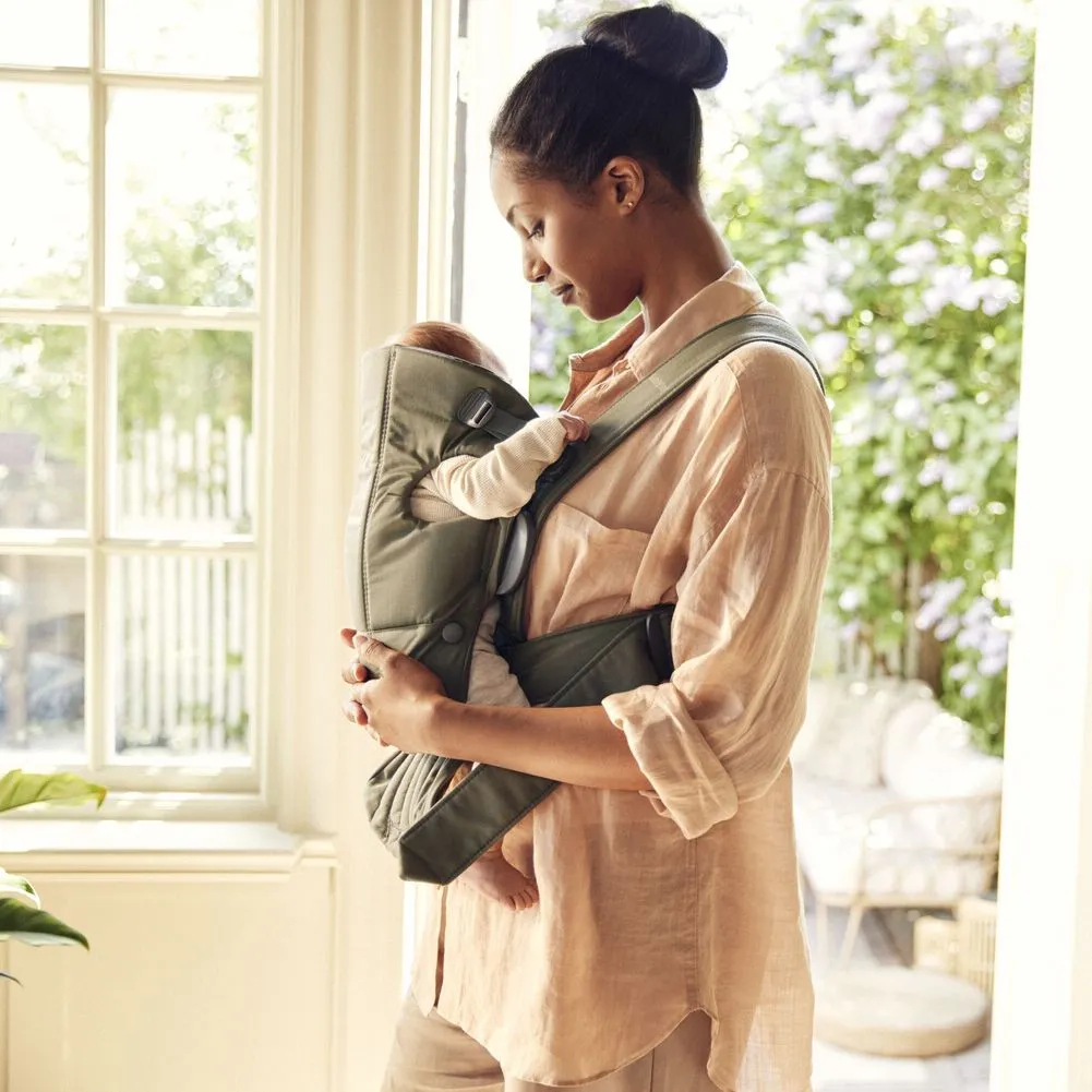 BabyBjorn Baby Carrier Mini in Woven Fabric