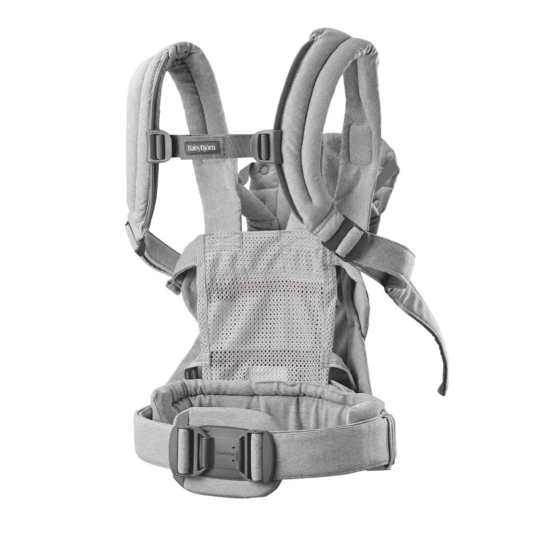 BabyBjörn Harmony Woven Mélange - Light Grey