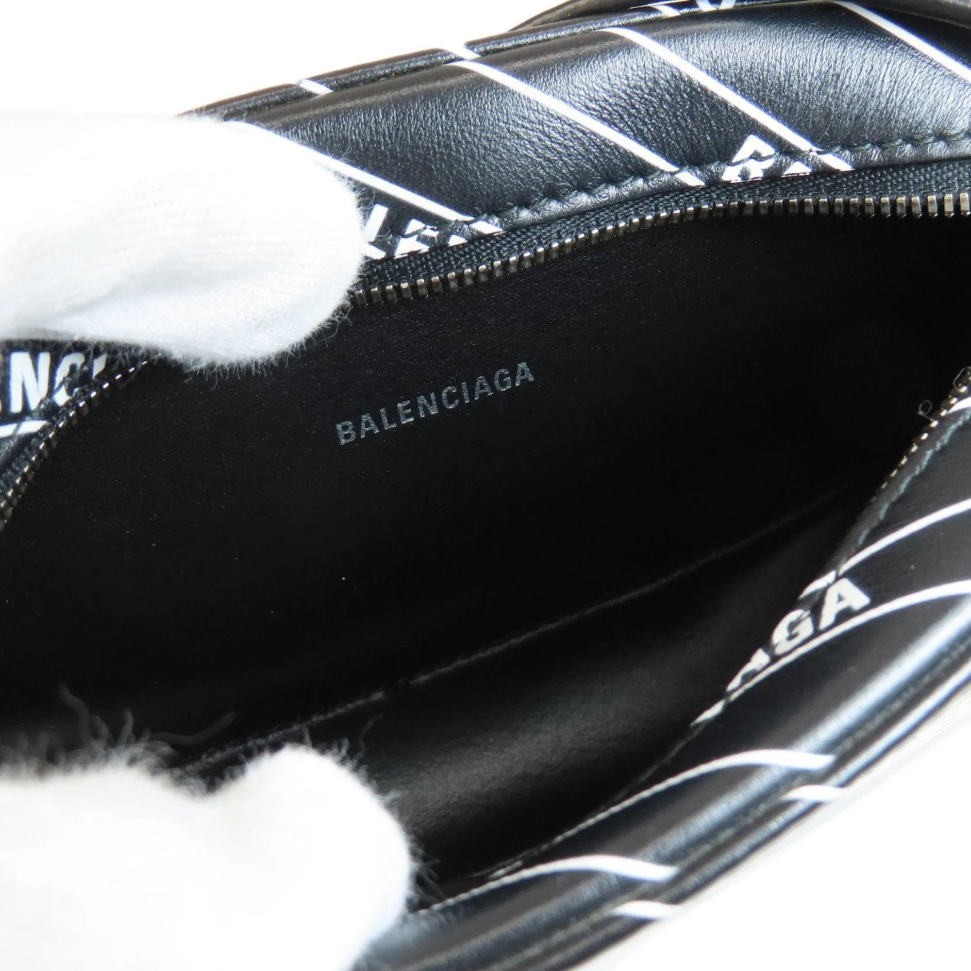 Balenciaga Camera Black Leather Bag