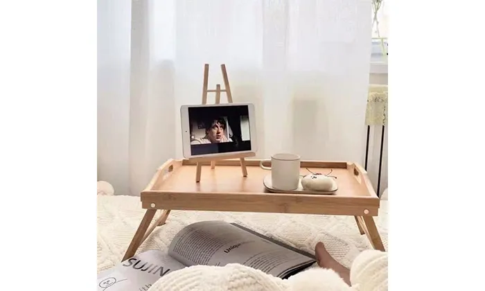 Bamboo Foldable Tray