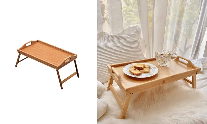 Bamboo Foldable Tray