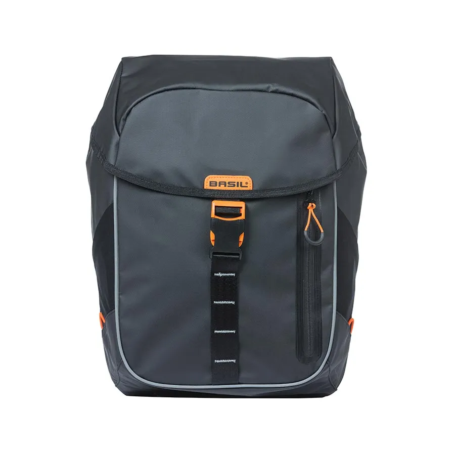 Basil Miles Backpack 17L Black/Orange