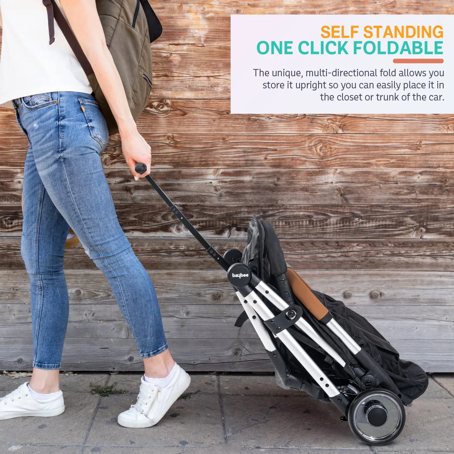 Baybee Infant Baby Pram Stroller for Babies, Foldable Baby Stroller with Aluminium Frame,