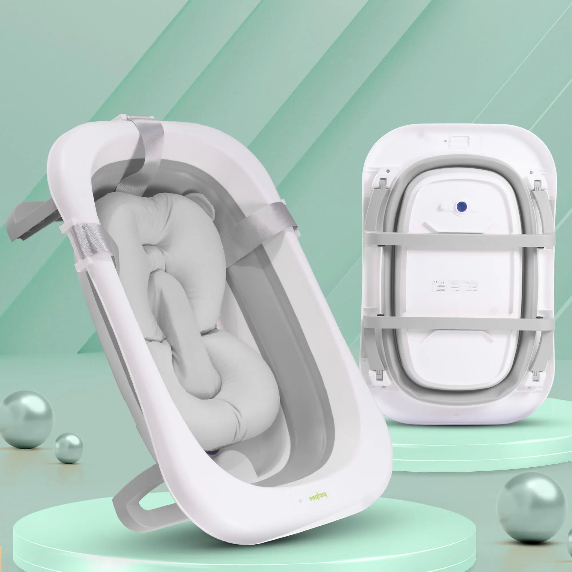 Baybee Loria Foldable Baby Bath Tub for Kids Mini Swimming Pool for Kids