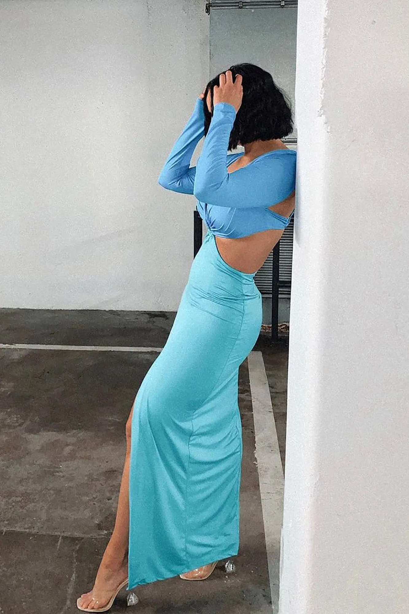 Be Unique Maxi Dress - Turquoise
