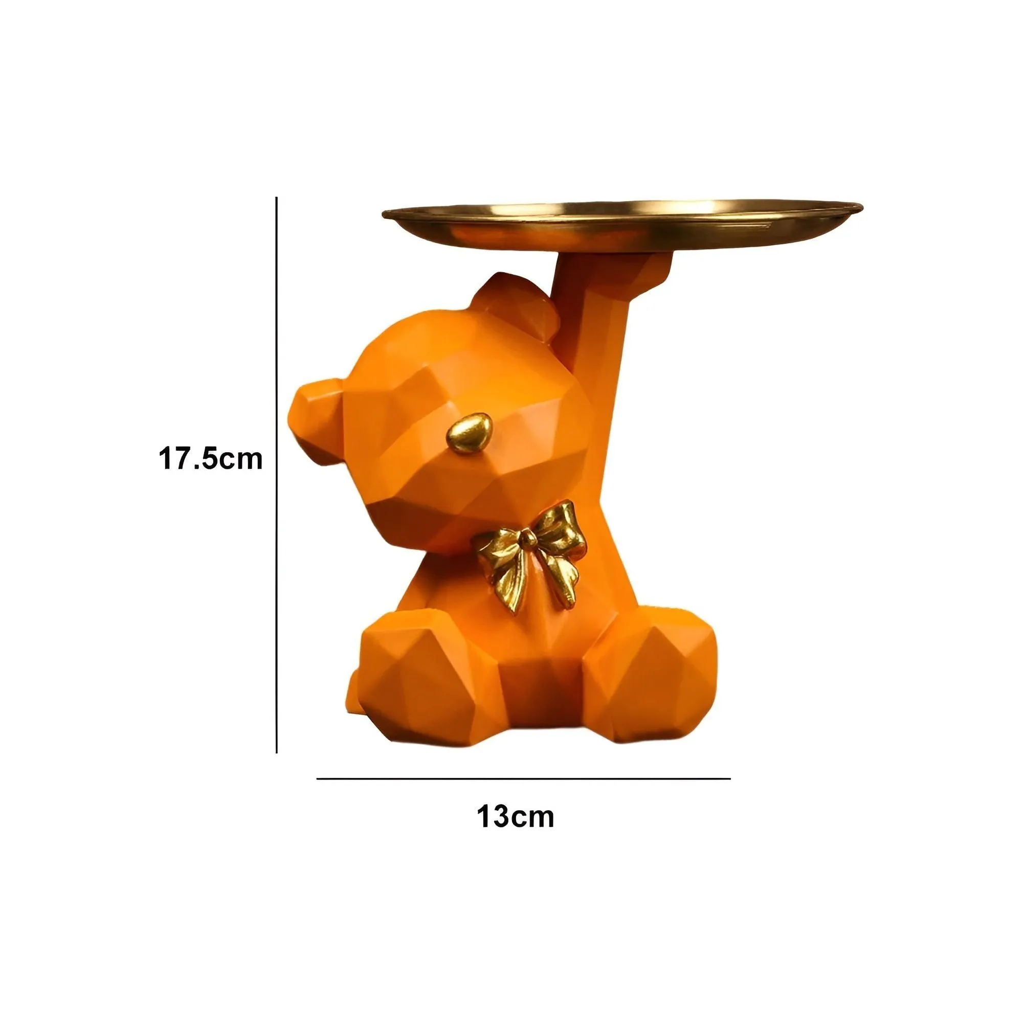 Bear Key Holder - Multifunktionaler Geometrischer Bär Schlüsselhalter und Schreibtischdekoration