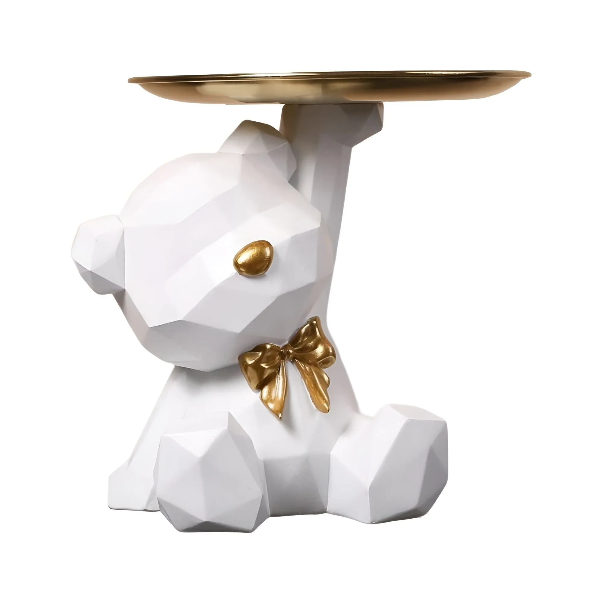 Bear Key Holder - Multifunktionaler Geometrischer Bär Schlüsselhalter und Schreibtischdekoration