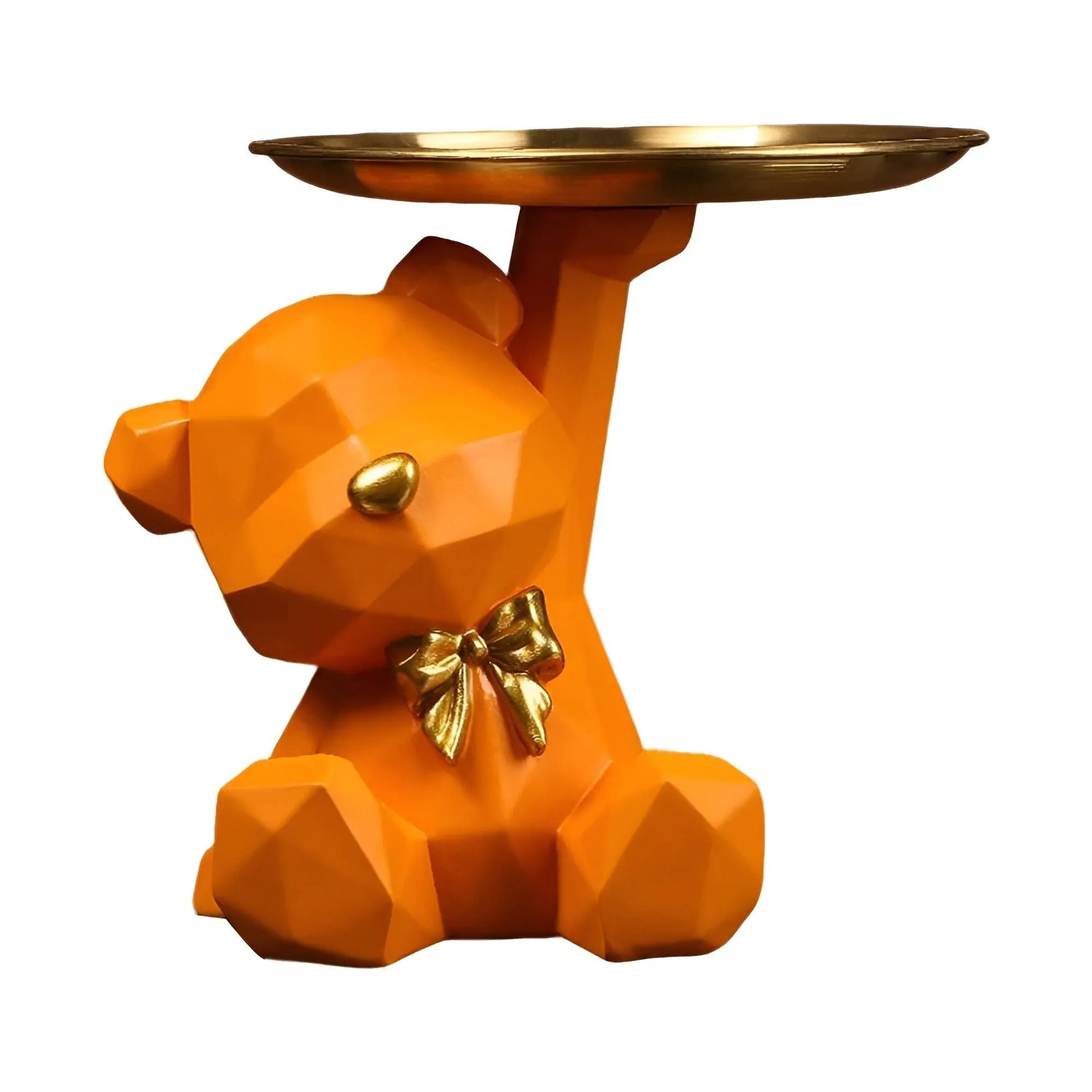 Bear Key Holder - Multifunktionaler Geometrischer Bär Schlüsselhalter und Schreibtischdekoration