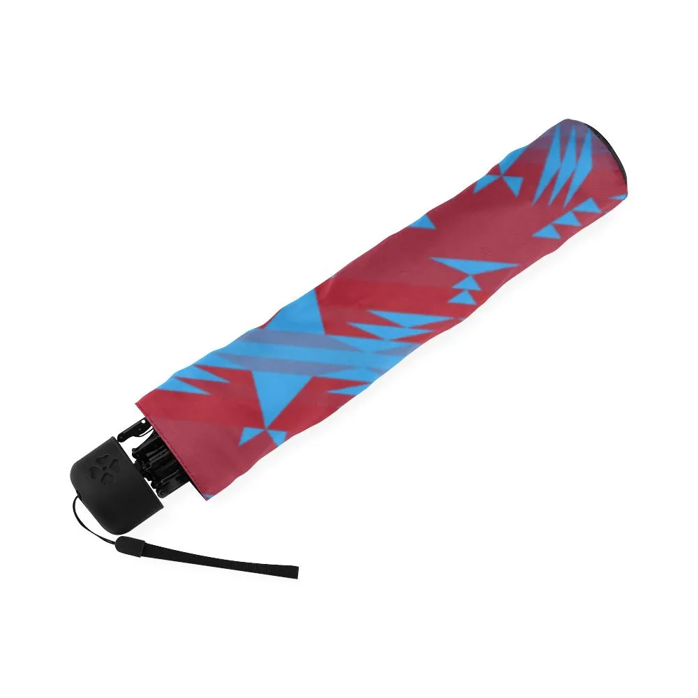 Between the Mountains Sierra Deep lake Foldable Umbrella