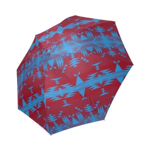 Between the Mountains Sierra Deep lake Foldable Umbrella
