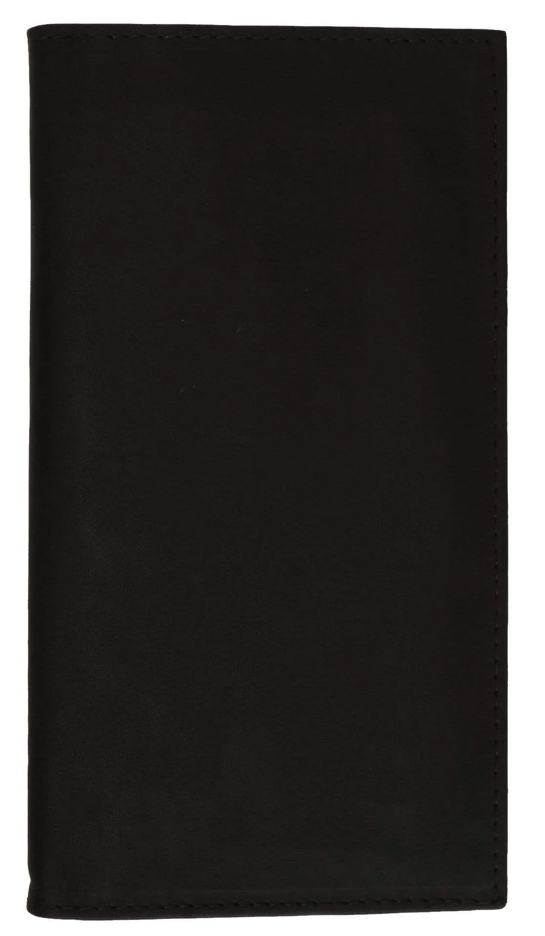 Bifold Checkbook Wallet and Credit Card Holder with ID Window Genuine Leather 4507 CF