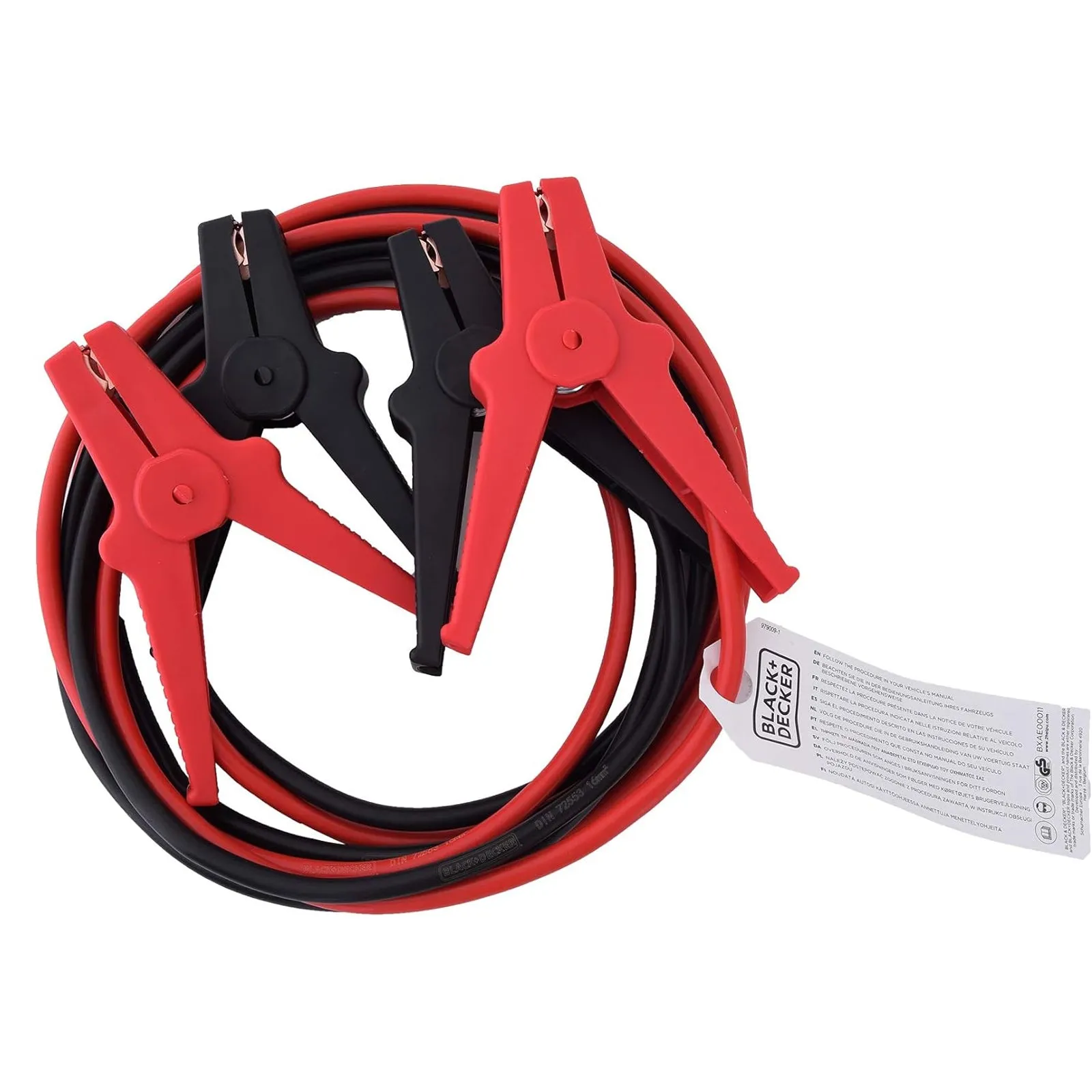 Black & Decker Jumper Cables 16 mm² 3m