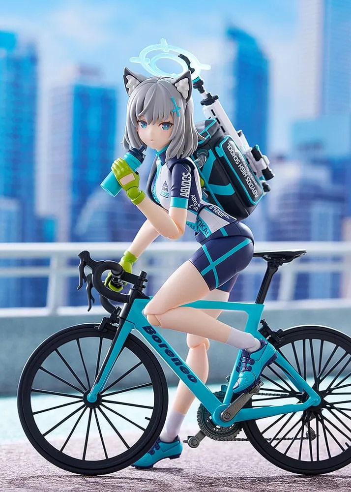 Blue Archive Figma Action Figure Shiroko Sunaookami Cycling DX Edition 15 Cm