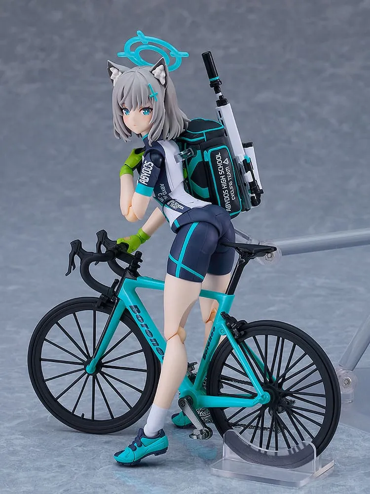 Blue Archive Figma Action Figure Shiroko Sunaookami Cycling DX Edition 15 Cm