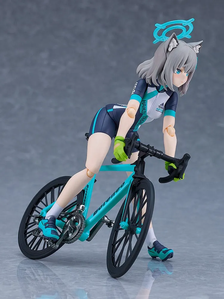 Blue Archive Figma Action Figure Shiroko Sunaookami Cycling DX Edition 15 Cm