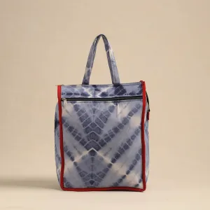 Blue - Eco-Friendly Handmade Cotton Handbag for Women 02
