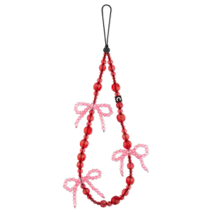 Bow Phone Charm - Blushed Bows