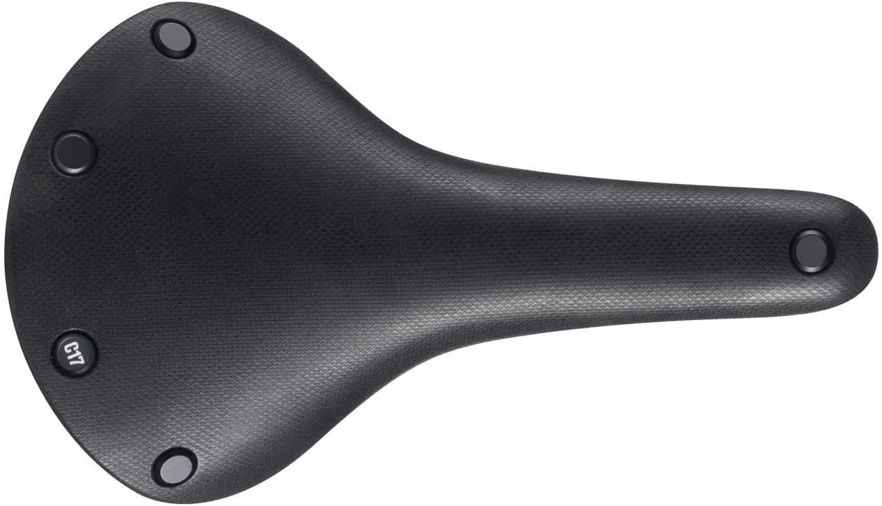 Brooks England Cambium Standard Bicycle Seat Saddle C15, C17 & C19, Black